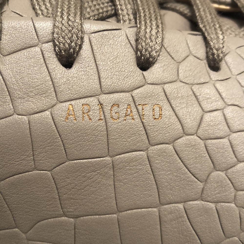 Axel Arigato Clean 90 Croc Embossed Sneakers 7.5_6
